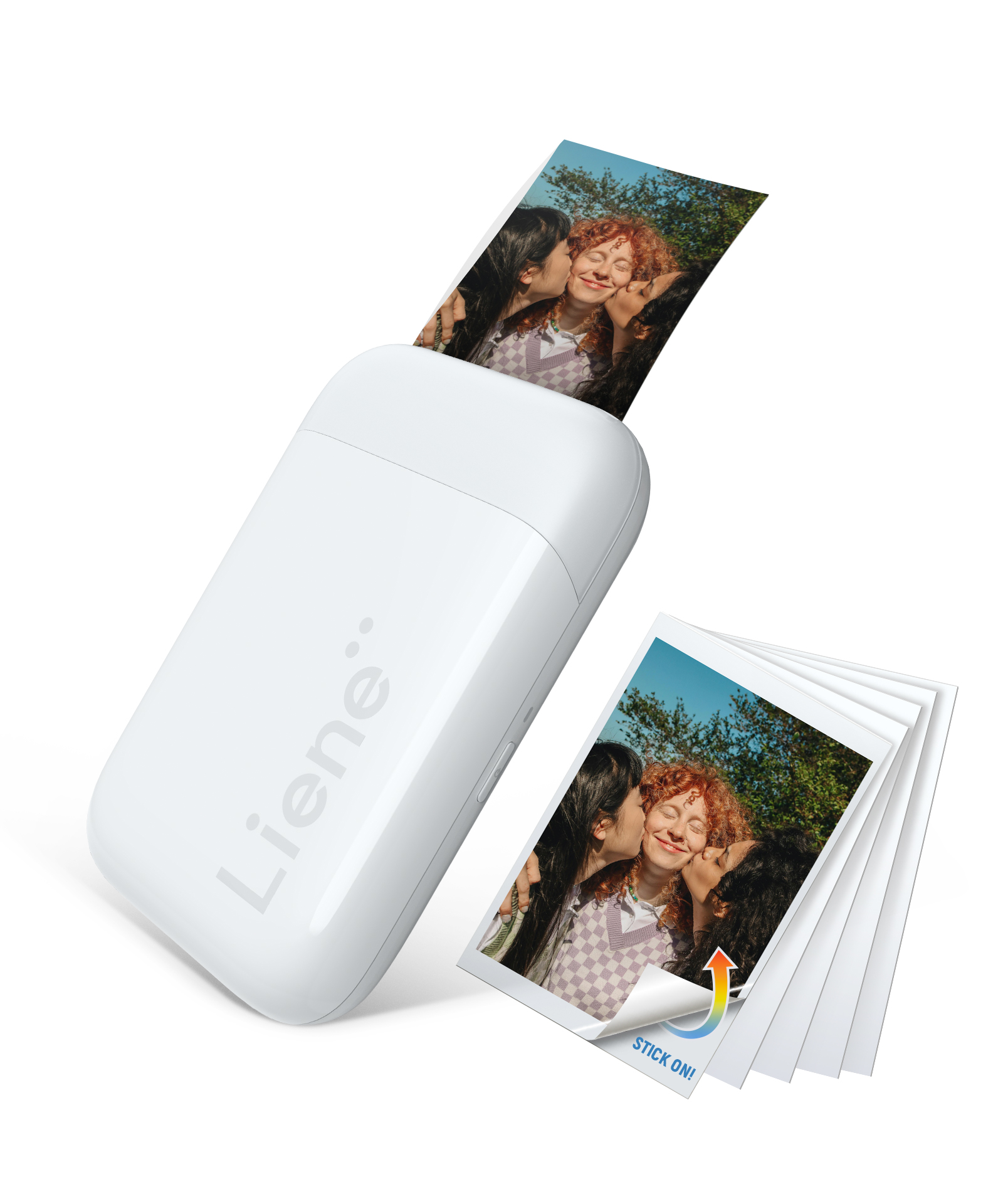Impresora Fotográfica Portátil Liene Pearl K100 2x3" Zink (Sin Tinta) - Incluye 10 Hojas