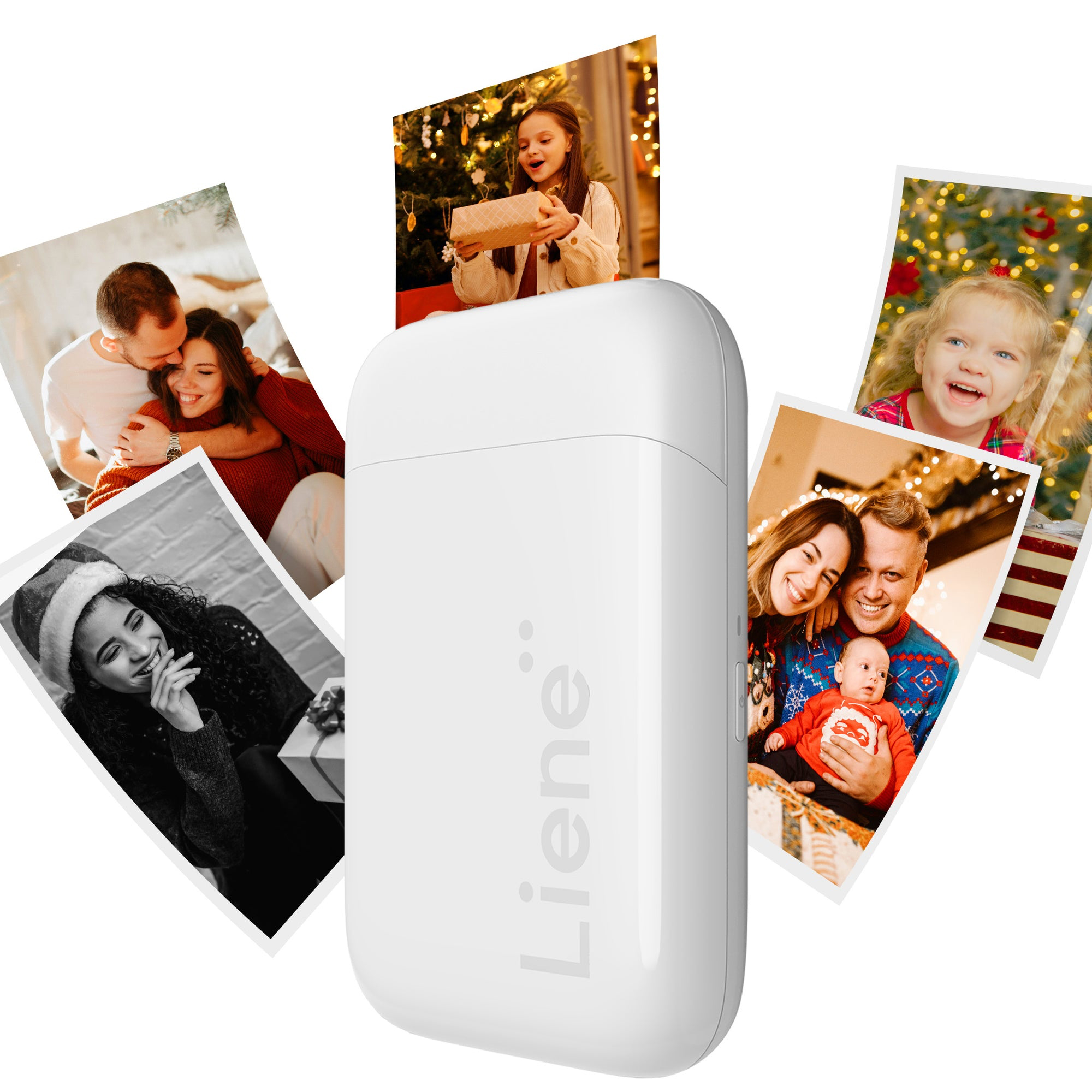 Impresora Fotográfica Portátil Liene Pearl K100 2x3" Zink (Sin Tinta) - Incluye 10 Hojas - Imagen 3