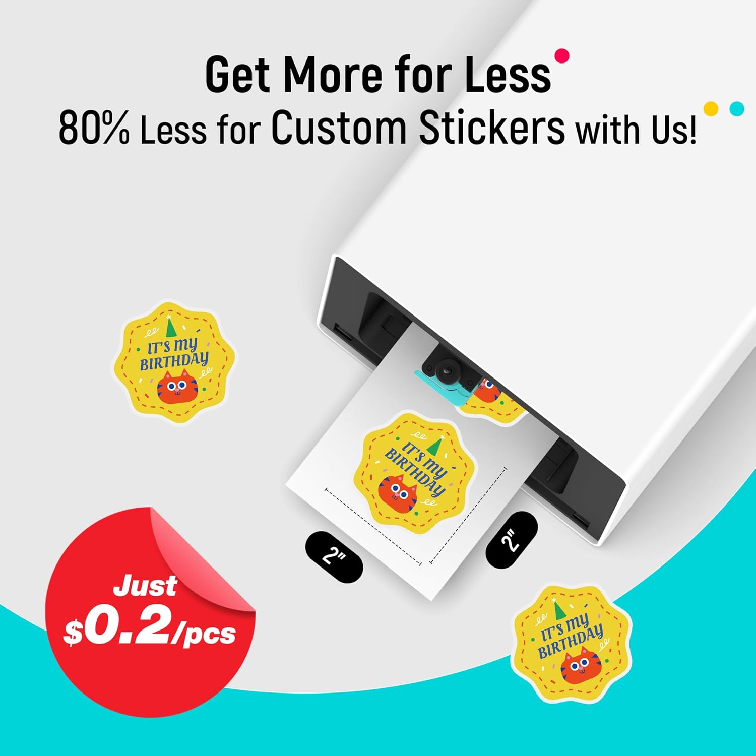 Impresora y Cortadora de Stickers Fotográficos Liene PixCut S1 - Todo en Uno (300 DPI / Bluetooth) - Imagen 8